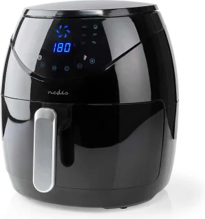 Heteluchtfriteuse 6.5L Digitaal Zwart