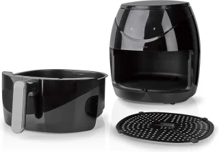 Heteluchtfriteuse 6.5L Digitaal Zwart