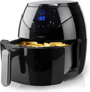 Heteluchtfriteuse 6.5L Digitaal Zwart