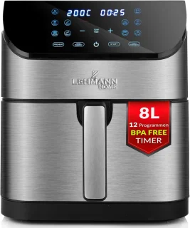 De Heteluchtfriteuse 8L - 1800W in één oogopslag