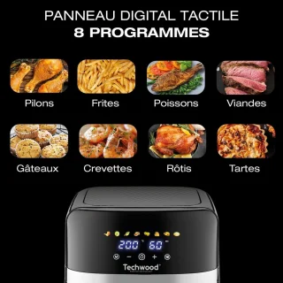 Heteluchtfriteuse 8L