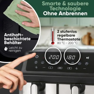 Heteluchtfriteuse 9 L