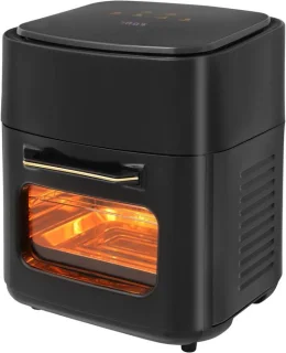Heteluchtfriteuse - Airfryer - 15 liter - zwart