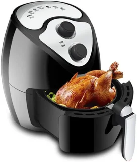 Heteluchtfriteuse airfryer 26 liter zwart