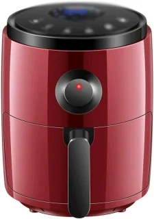 Heteluchtfriteuse airfryer 3 liter rood