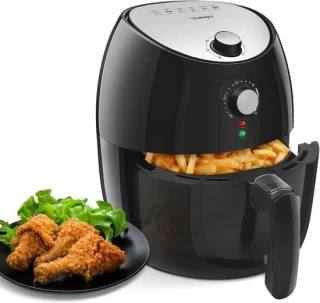 Heteluchtfriteuse airfryer 35 liter zwart