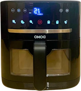 Heteluchtfriteuse Airfryer 4 liter zwart