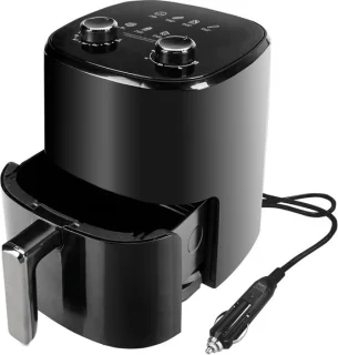 Heteluchtfriteuse Airfryer 4 liter zwart