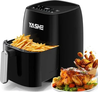 Heteluchtfriteuse - airfryer - 42 liter - zwart