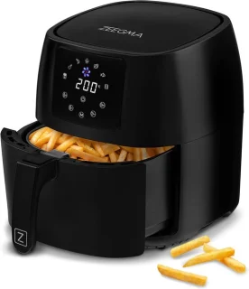 Heteluchtfriteuse Airfryer 4.5 liter zwart