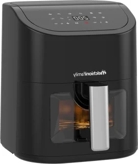 Heteluchtfriteuse Airfryer 52 liter zwart