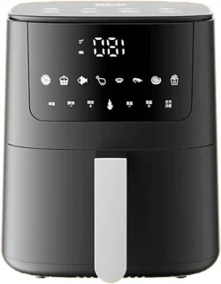 Heteluchtfriteuse Airfryer 6 liter wit