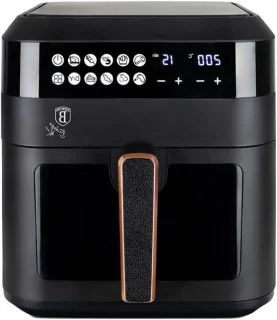 Heteluchtfriteuse airfryer 63 liter zwart