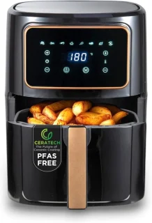 Heteluchtfriteuse Airfryer 6.9 liter koper