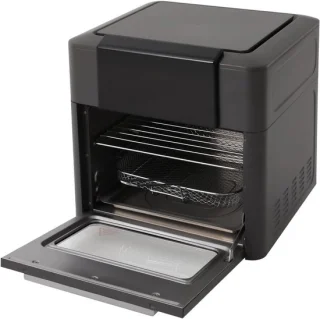 Heteluchtfriteuse airfryer oven 12 liter grijs