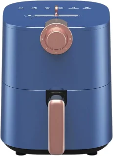 Heteluchtfriteuse airfryer oven 45 quart blauw
