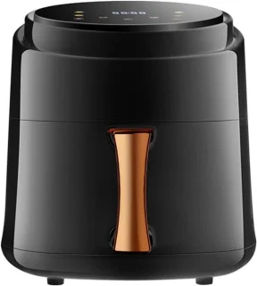 Heteluchtfriteuse - airfryer oven - 8 liter - zwart