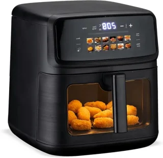 Heteluchtfriteuse Airfryer XL 10L Zwart