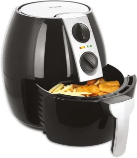Heteluchtfriteuse Airfryer XXL 45 liter zwart