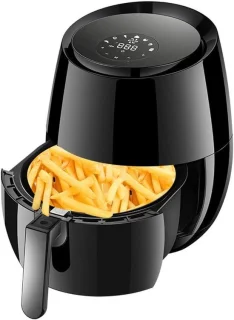 Heteluchtfriteuse Airfryer XXL 5.2 liter Zwart