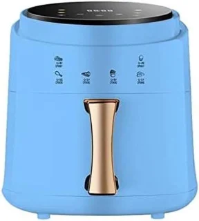 Heteluchtfriteuse Airfryer XXL 8 liter blauw