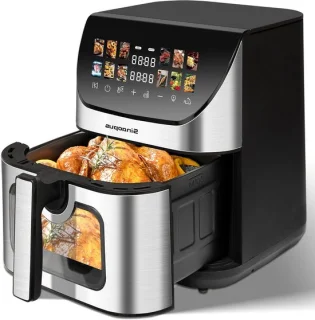 Heteluchtfriteuse Airfryer XXL zwart