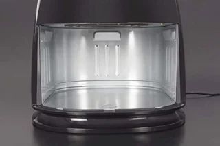 Heteluchtfriteuse dubbele kamer 3 L