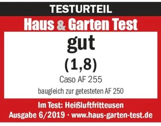 Heteluchtfriteuse dubbele kamer 3 L