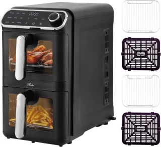 Heteluchtfriteuse Dubbele Kamer