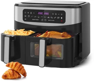 Heteluchtfriteuse Dubbele Mand 10L