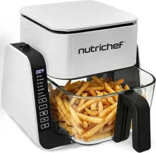 Heteluchtfriteuse en Grill Combi