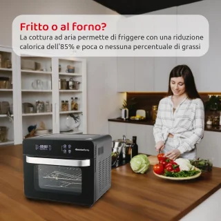 Heteluchtfriteuse en oven 24 L