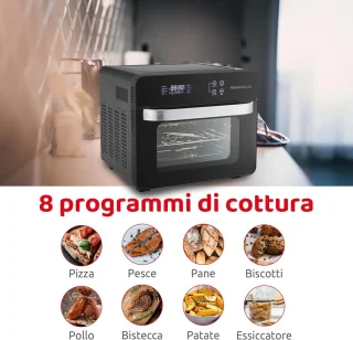 Heteluchtfriteuse en oven 24 L