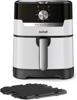 Heteluchtfriteuse grill 4,2 liter wit
