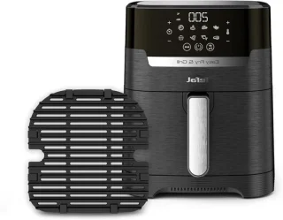 Heteluchtfriteuse Grill 42L Zwart