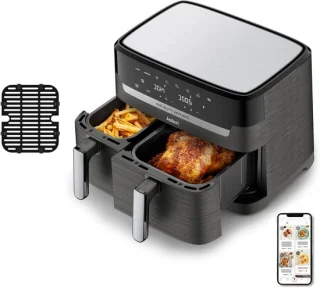 Heteluchtfriteuse Grill 8,3 L Zwart