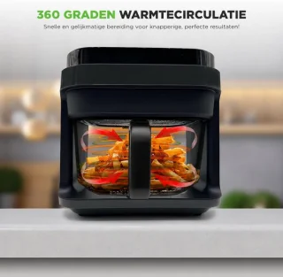 Heteluchtfriteuse met stoomfunctie – 5,5 l