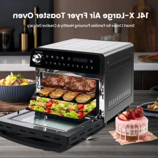 Heteluchtfriteuse mini oven 14 l