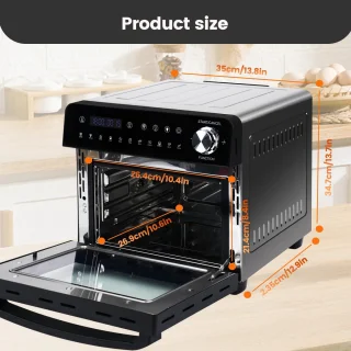 Heteluchtfriteuse Mini Oven 14L 1800W XXL