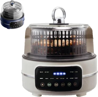 Heteluchtfriteuse multicooker wit