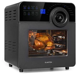 Heteluchtfriteuse oven - 14 liter - zwart