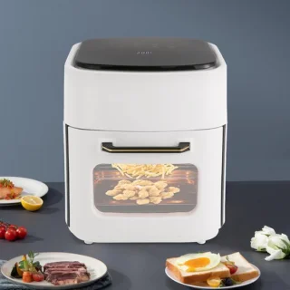 Heteluchtfriteuse oven 15 liter wit
