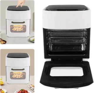 Heteluchtfriteuse oven 15 liter wit
