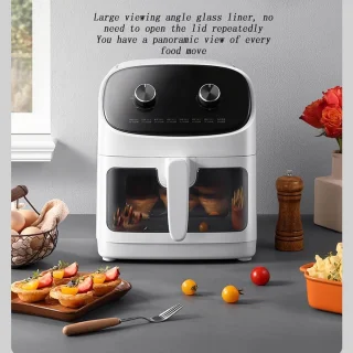 Heteluchtfriteuse oven 4 liter multicolor