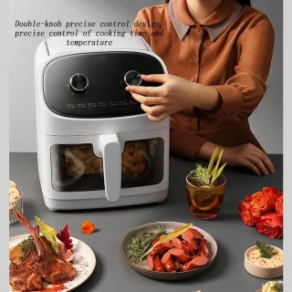 Heteluchtfriteuse oven 4 liter multicolor