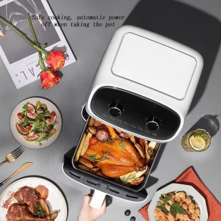 Heteluchtfriteuse oven 4 liter multicolor