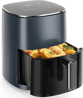 Heteluchtfriteuse oven - vierkant