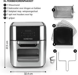 Heteluchtfriteuse Oven