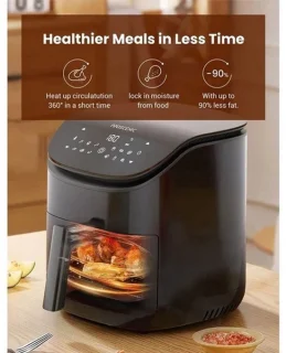 Heteluchtfriteuse smart electric airfryer - 3,5 liter - zwart