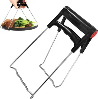 Heteluchtfriteuse tang van roestvrij staal